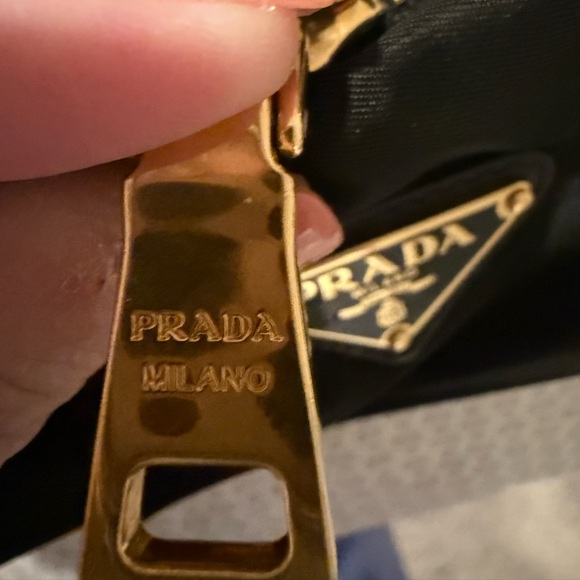 EUC Prada nylon bag with authentic card and free wallet - Picture 12 of 16